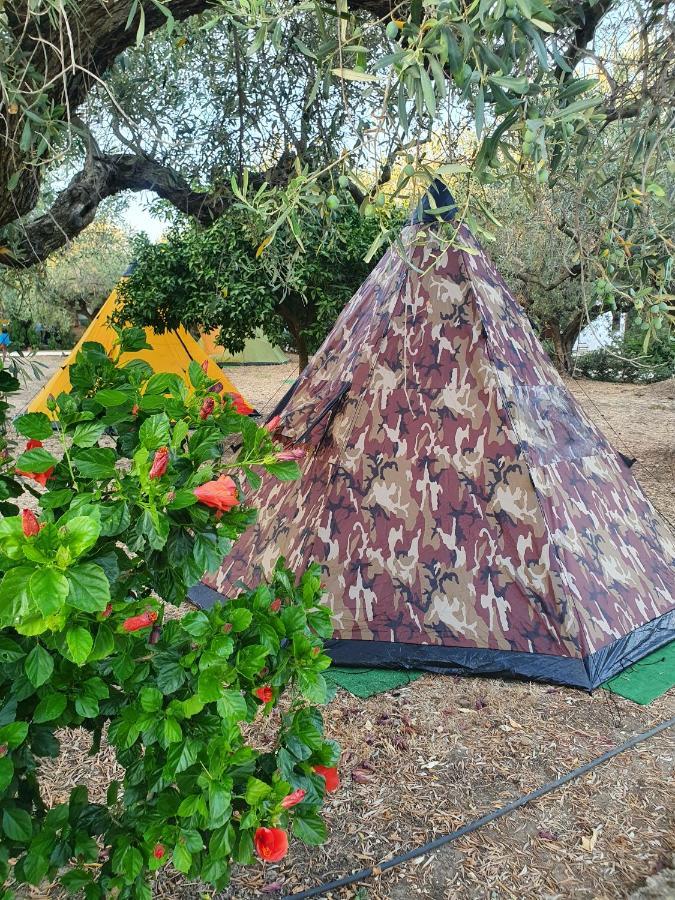 Camping A Selinunte Hotel Marinella di Selinunte Bagian luar foto